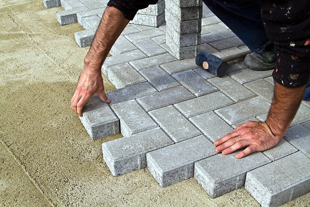 Permeable Paver Driveway in Fredericksburg, VA